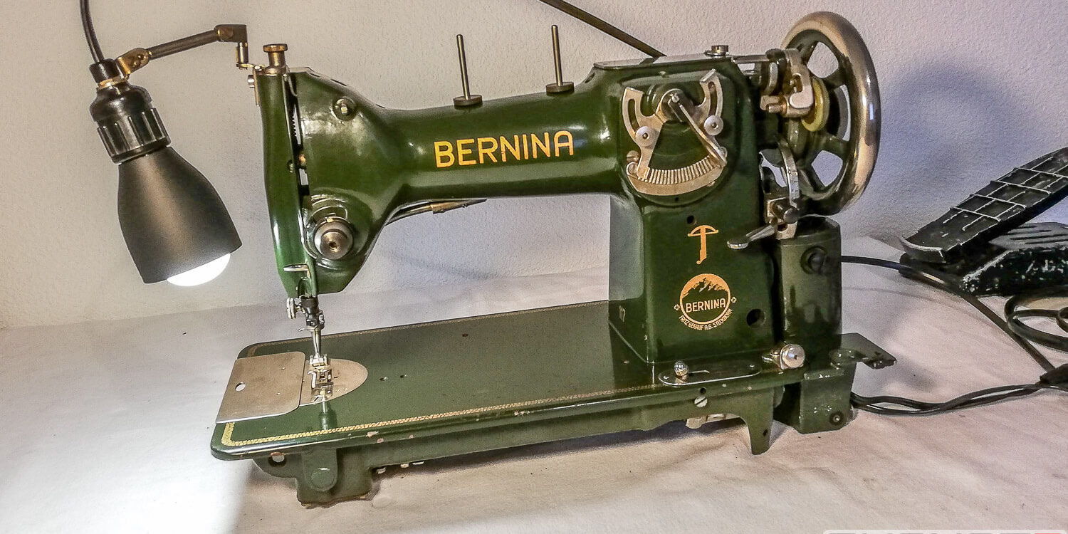 Restauration einer Bernina Nähmaschine aus den 50er Jahren mit Hilfe von 3D Druck