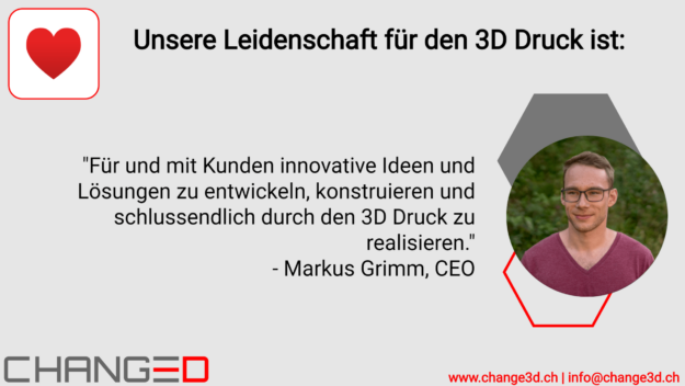 Die Leidenschaft von Markus Grimm im 3D Druck.